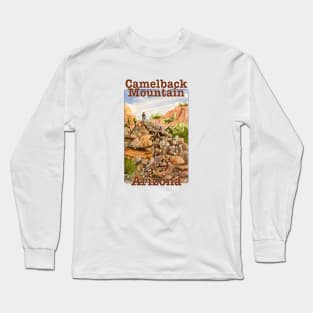 Camelback Mountain, Arizona Long Sleeve T-Shirt